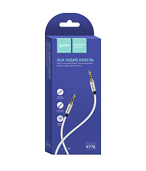 Кабель Jack 3.5 <--> Jack 3.5  1.0м Dream KY76 белый