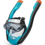 Маска полнолицевая для снорклинга BESTWAY SeaClear Flowtech 24058, р-р L/XL