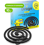 Спираль от комаров-эффект GRASS Drago NS-0004 (10 спиралей)