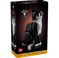Конструктор LEGO Ideas 21349 Кот окраса «Смокинг»