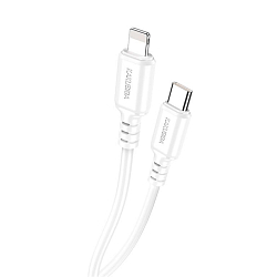 Кабель Lightning <--> Type-C  1.0м Kakusiga KSC-982 белый