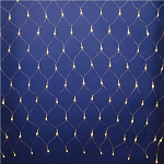 Гирлянда светодиодная UNIEL "Сетка" с эффектом мерцания ULD-N1515-96/TTK WARM WHITE IP44 (UL-00008418)