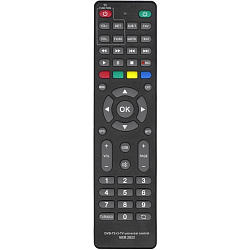 Пульт универсальный HUAYU DVB-T2+3-TV VER.2022 заменяет 99% пультов для DVB-T2 и IP TV