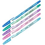 Ручка шарик. синяя 0,7мм "Tribase Pastel"  корпус асорти Berlingo CBp_70942/4260107491736