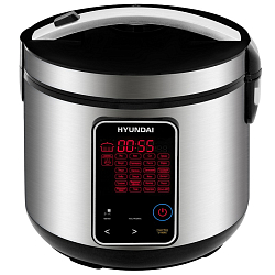 Мультиварка Hyundai HYMC-2400 серебристый/черный