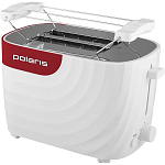 Тостер POLARIS PET 0720 белый-красный