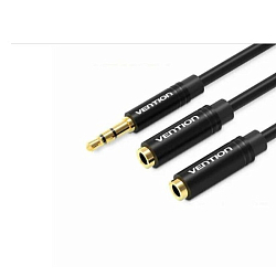 Разветвитель Jack 3.5 <--< 2*Jack 3.5  0.3м VENTION BBCBY