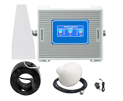 Усилитель сотового сигнала и интернета (GSM 900/ 1800/ 2100 mhz  2G/ 3G/ 4G/ LTE/ DCS/ WCDMA)