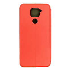 Чехол футляр-книга NONAME для Xiaomi Redmi Note 9 красный