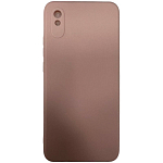 Задняя накладка ZIBELINO Soft Matte для Xiaomi Redmi 9A (пыльно-розовый) с микрофиброй