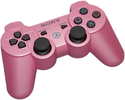 Геймпад БП для SONY PS3 Dual Shock Pink (не оригинал)