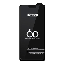 Противоударное стекло 6D ANMAC для Honor 8X/9X Lite  Black