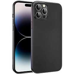 Задняя накладка HOCO для iPhone 14 Pro Max, Fascination case, матовая, чёрный