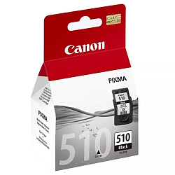 Картридж Canon PG-510Bk 2970B007 для PIXMA MP240, 260, 480, MX320, 330, черный, 220стр.