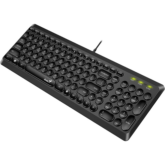 Клавиатура GENIUS SlimStar Q200, черный (31310020402)