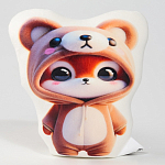 Игрушка антистресс «Лисенок в костюме мишки» 10620386