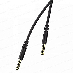 Кабель Jack 3.5 <--> Jack 3.5  1.0м CELEBRAT AU-01, черный