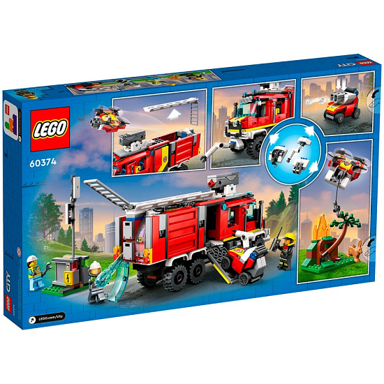 Конструктор LEGO City 60374 Машина пожарного расчета