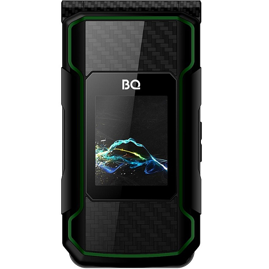 Телефон BQ 2822 Dragon Black+Green