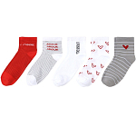 Набор женских носков KAFTAN Amour р. 36-40 (23-25 см), 5 пар 10679637