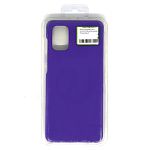 Задняя накладка SILICONE COVER для Samsung Galaxy M51 фиолетовый