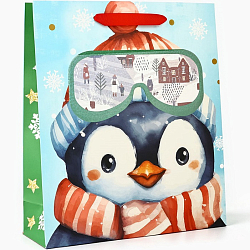 Пакет «Пингвинёнок», конгрев, M 30 х 26 х 9 см 10453757