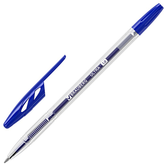 Ручка шарик. синяя 1 мм, чернила ГЕРМАНИЯ, наконечник ШВЕЙЦАРИЯ, 143558