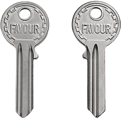 Заготовка ключа U-5D_UL050_UNL5_U5D_UN5D_FAVOUR 1,8мм Китай