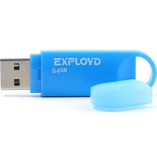 USB 64Gb Exployd 570 голубой