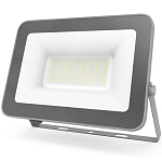 Прожектор светодиодный ДО 30 Вт 3600 лм 6500К AC 220В IP65 128х28х160мм матрированное закаленное стекло Qplus Gauss