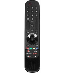 Пульт для LG MR23GA (AKB76043110) с голосовой функцией и пульт MAGIC MOTION SMART TV OKKO IVI КИНОПОИСК АЛИСА NETFLIX ( в коробке)