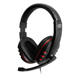 Гарнитура OKLICK HS-L380G черный/красный