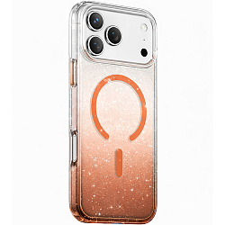 Задняя накладка KEEPHONE LILLIAN SHINING MAGSAFE CASE для iPhone 17 PRO MAX, ORANGE