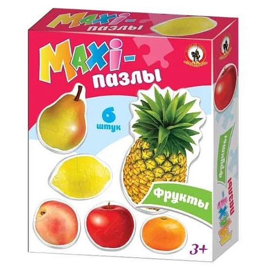 Пазл MAXI "Фрукты" в кор. 02543