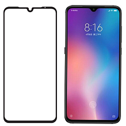 Противоударное стекло MIETUBL для XIAOMI Redmi 9T, SUPER-D, черное, полный клей