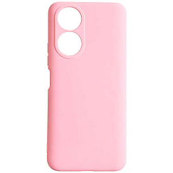 Задняя накладка SILICONE COVER для Honor X7 4G №07 Розовый