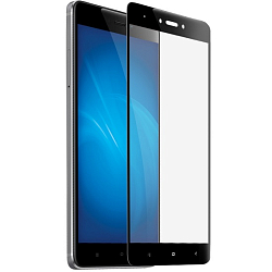 Противоударное стекло 3D NONAME для XIAOMI Redmi Note 4X чёрное