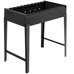 Мангал сварной, 605х375х138/640 мм, сталь 2 мм, Camping// Palisad 69668