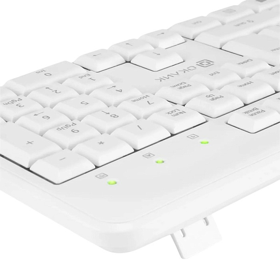 Клавиатура OKLICK 305M (1875227), белый