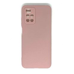 Задняя накладка ZIBELINO Soft Matte для Xiaomi Redmi 10 (пыльно-розовый) защита камеры