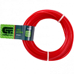 Леска для триммера квадратная, 2,0 мм х 15 м, Россия// Сибртех 961555