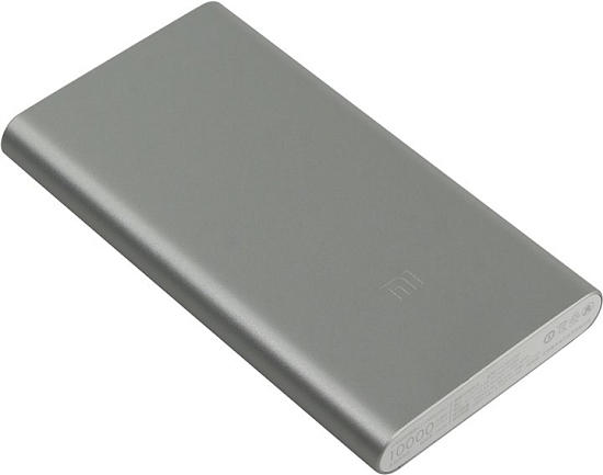 Внешний АКБ XIAOMI 2 (10000mAh) серебряный (VXN4182CN)