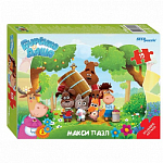 Контурный МАКСИ пазл 15 эл. "Буренка Даша" (Riki) в/к 17,5*13*3,7 см