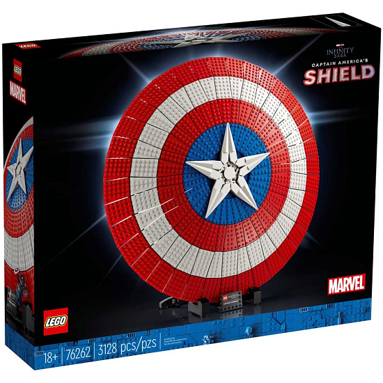Конструктор LEGO Marvel 76262 Щит Капитана Америки