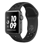 Часы Apple Watch Series 3, 42мм, (MTF42RU/A) Nike+  Anthr/Black (RU)