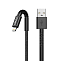Кабель USB <--> Lightning  2.0м MIVO MX-60L черный