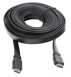 Кабель HDMI <--> HDMI  3.0м JET.A JA-HD10 плоский ver. 2.0