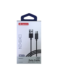 Кабель USB <--> Type-C  1.0м MAVERICK, 2.0