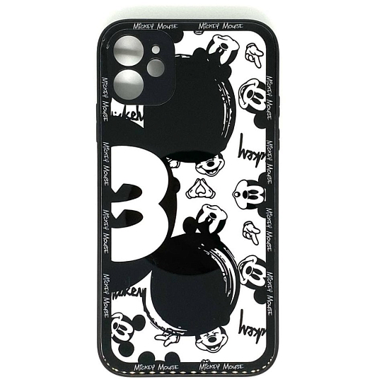 Задняя накладка MOBIS для iPhone 11 с рисунком (микс)