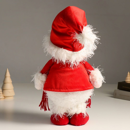 Кукла интерьерная "Снеговик в кафтане Деда Мороза" 40 см   9488077